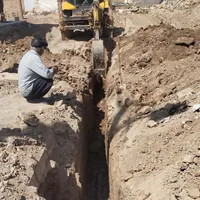 بازسازی شبکه آب روستای تتنک